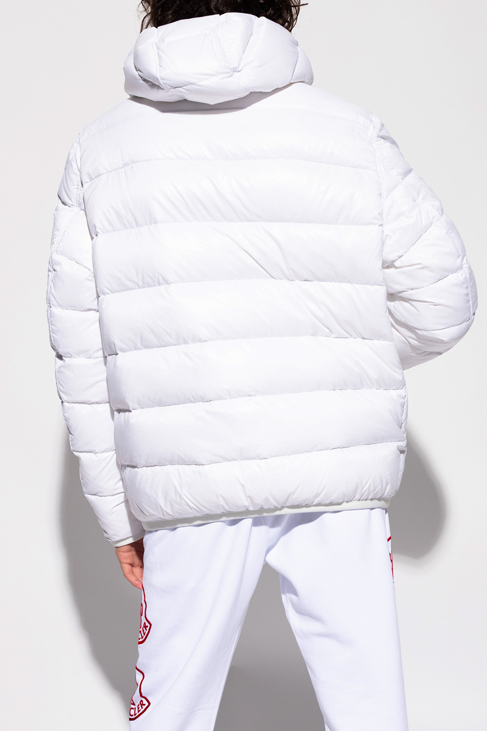 White 'Freville' reversible down jacket Rosso Moncler - Diesel